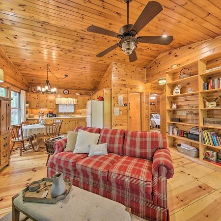 Peaceful Blue Ridge Cabin With Decks And Fire Pit Exteriér fotografie